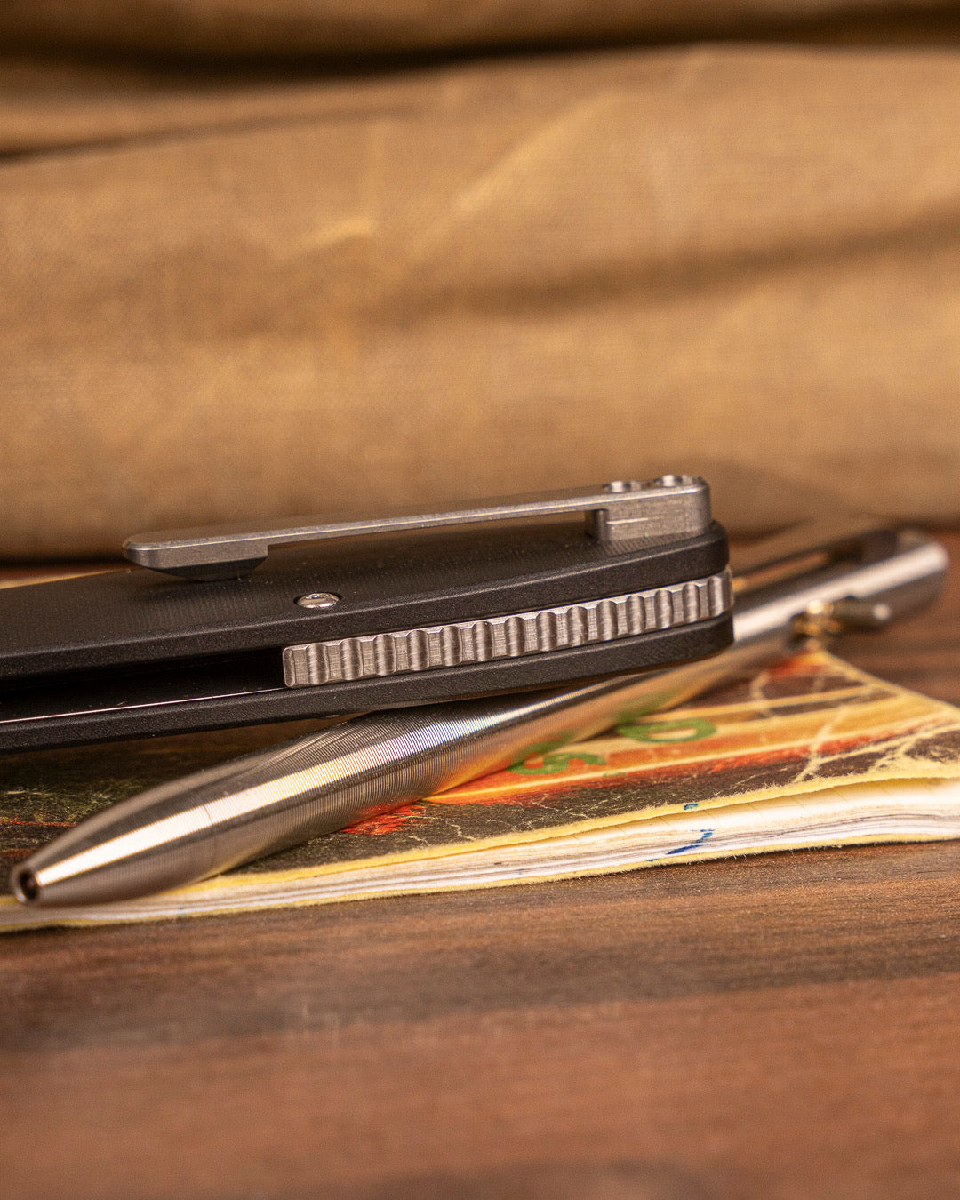 American Blade Works MODEL 1 V7 - Black G10 Handle - Magnacut Drop Point Blade