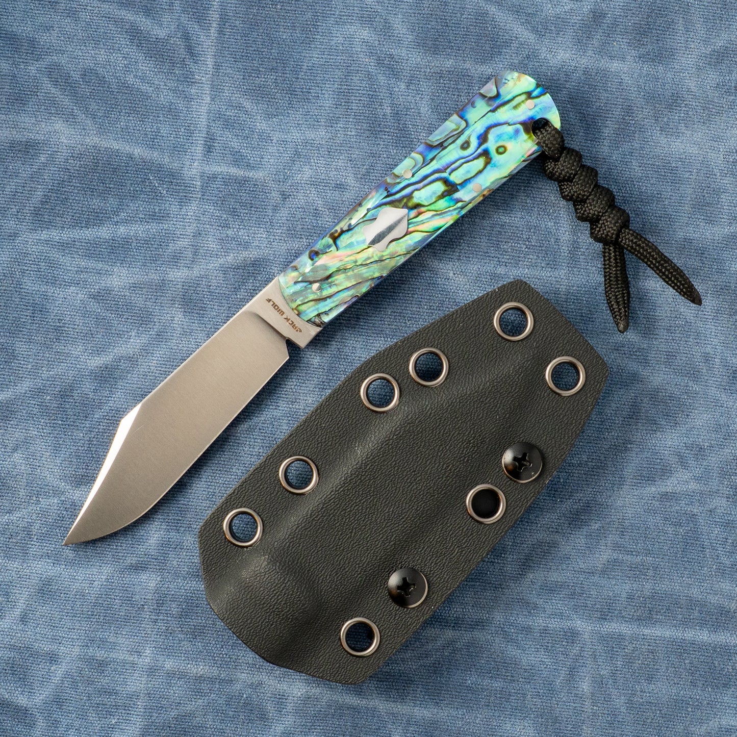 Jack Wolf Knives GATEWAY FIXedc - ABALONE - Available 6/16 @ 2PM EST!