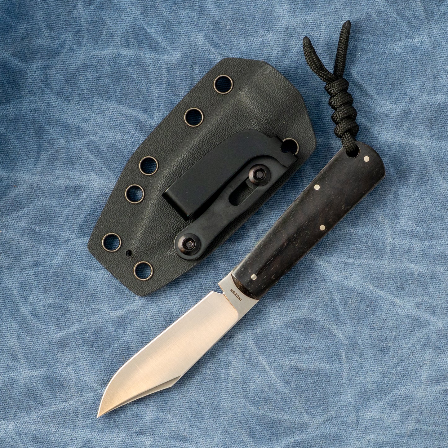 Jack Wolf Knives GATEWAY FIXedc - EBONY WOOD - Available 6/16 @ 2PM EST!