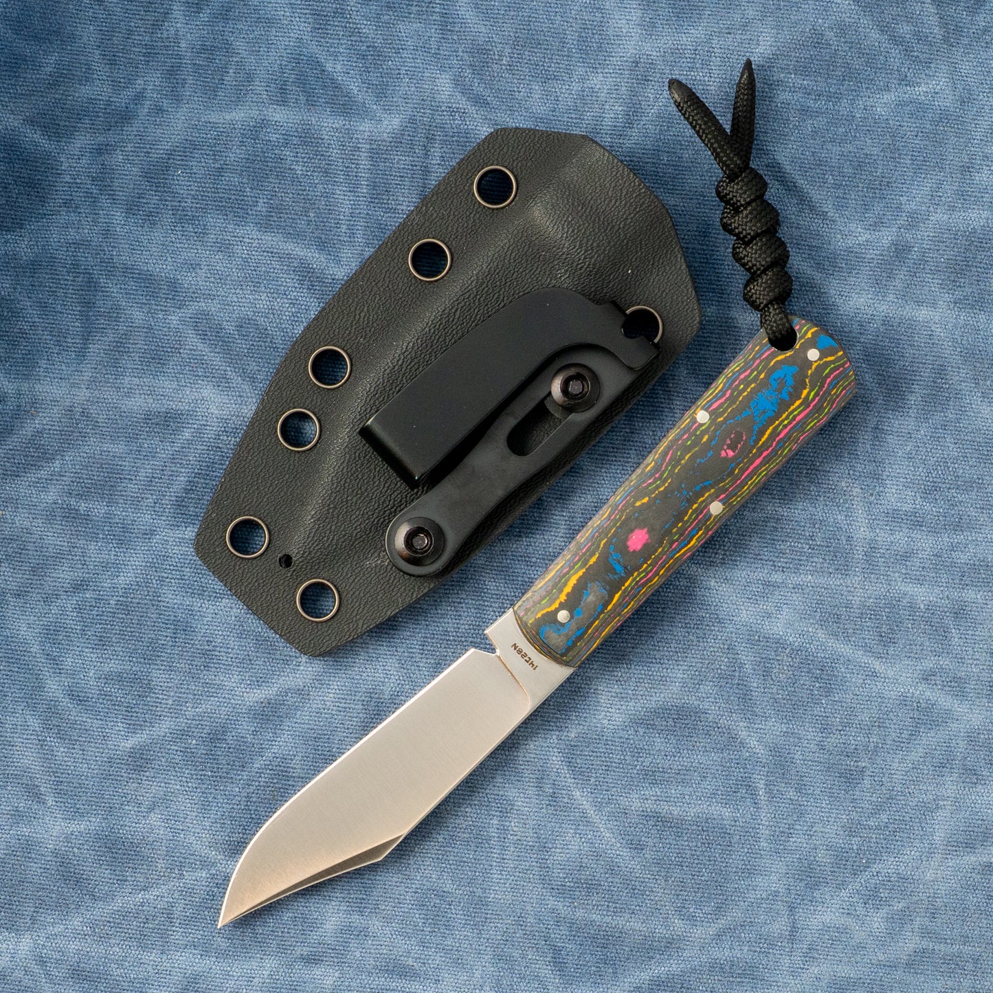 Jack Wolf Knives GATEWAY FIXedc - CAMOCARBON 80s - Available 6/16 @ 2PM EST!