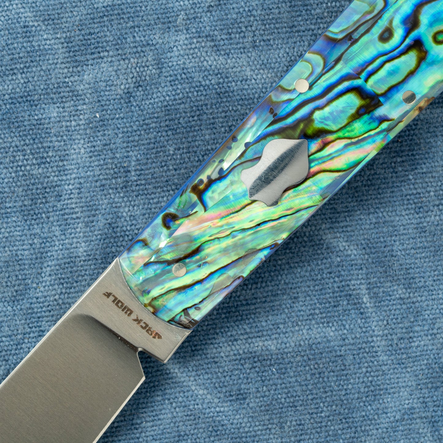 Jack Wolf Knives GATEWAY FIXedc - ABALONE - Available 6/16 @ 2PM EST!