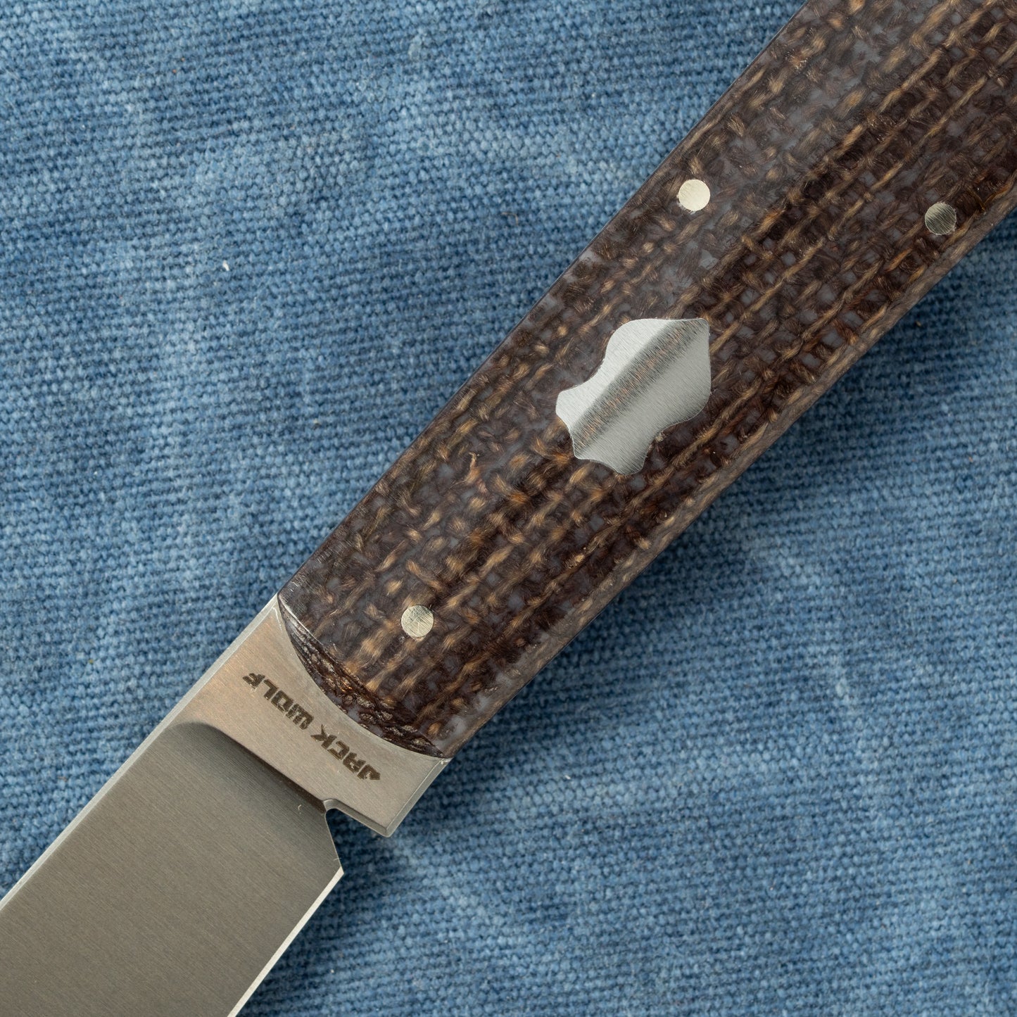 Jack Wolf Knives GATEWAY FIXedc - VIBE JUTE BISON - Available 6/16 @ 2PM EST!