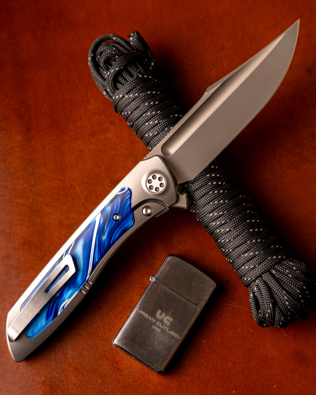 Sharp by Design T10 – Patriot Kirinite Inlay Handles