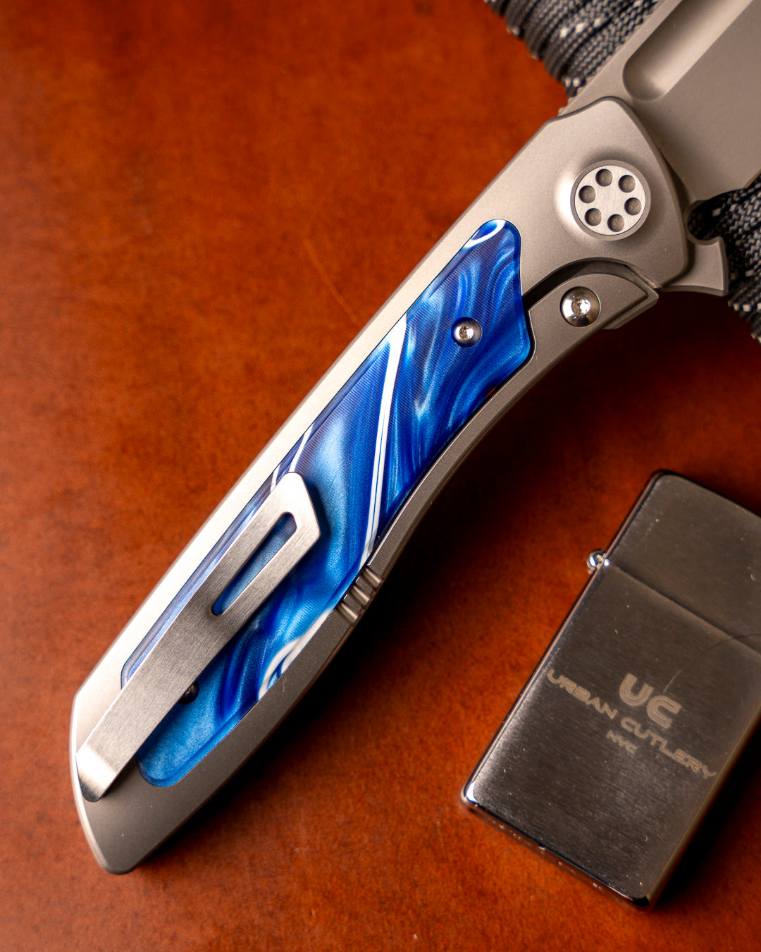 Sharp by Design T10 – Patriot Kirinite Inlay Handles