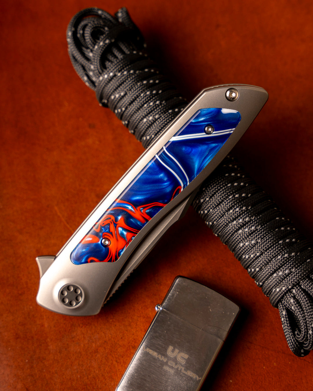 Sharp by Design T10 – Patriot Kirinite Inlay Handles