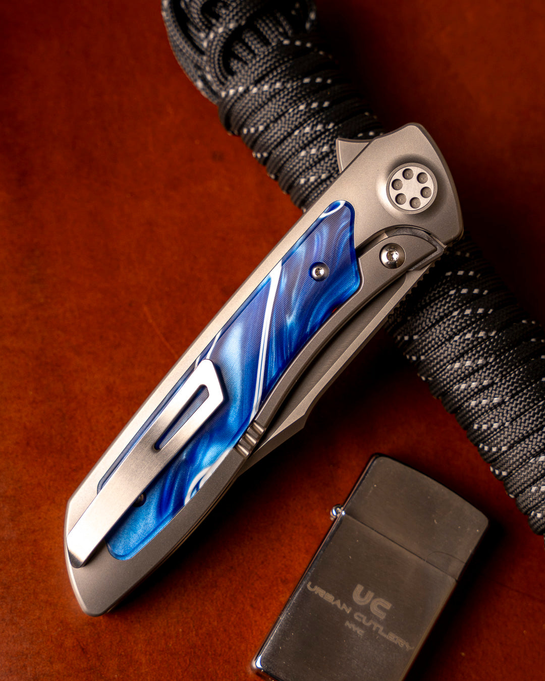 Sharp by Design T10 – Patriot Kirinite Inlay Handles