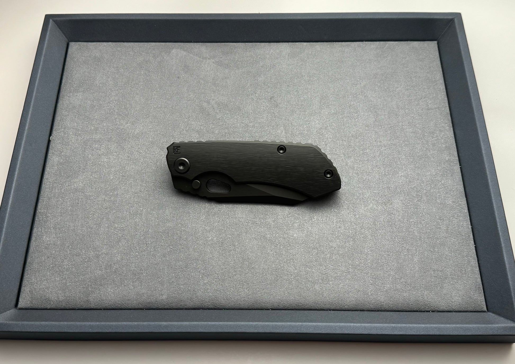 Custom Knife Factory-Custom Knife Factory Rotten Design Evo 4.0 Barked DLC w/ DLC S90V - Brand New-4-Urban Cutlery