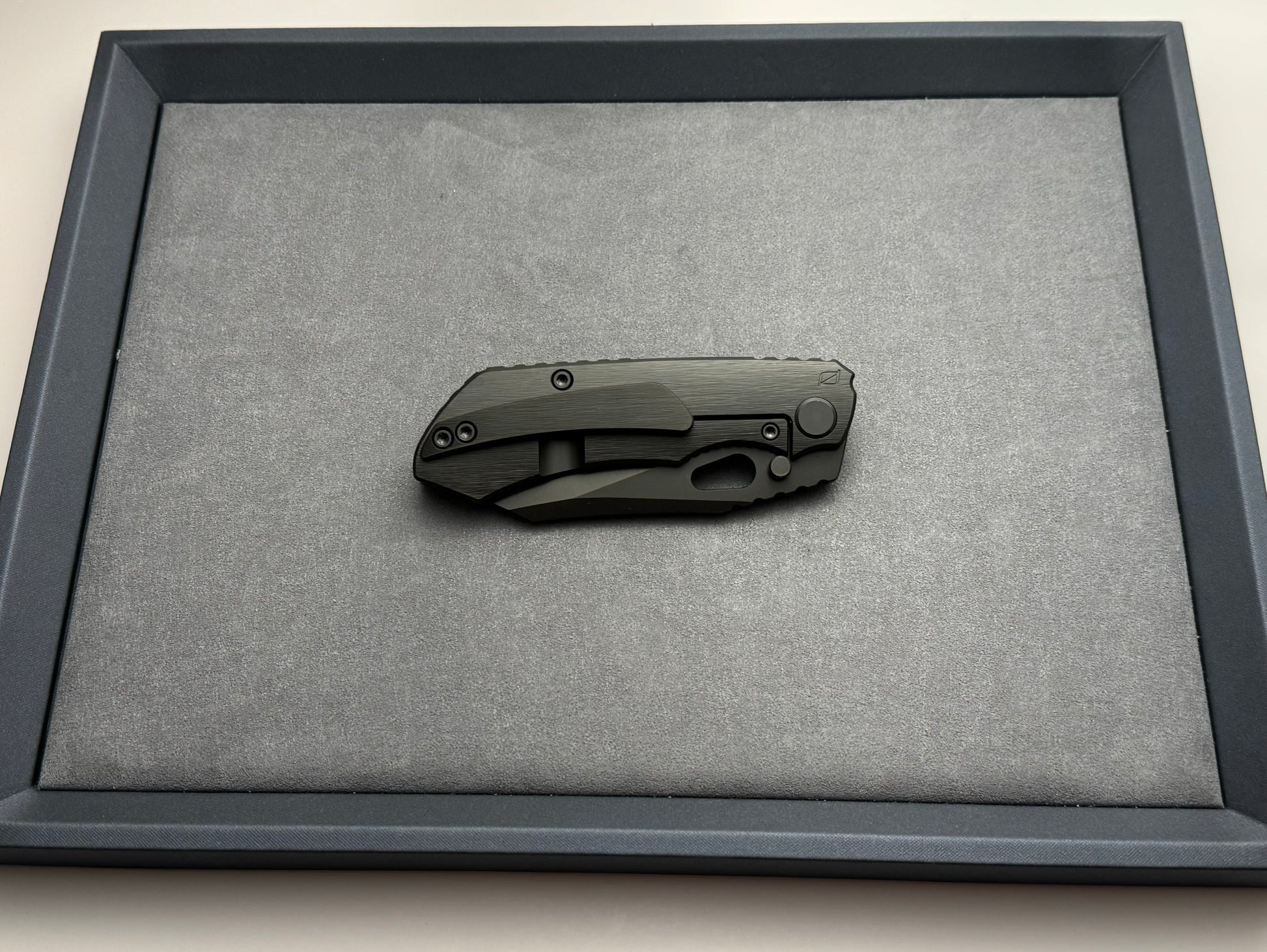 Custom Knife Factory-Custom Knife Factory Rotten Design Evo 4.0 Barked DLC w/ DLC S90V - Brand New-5-Urban Cutlery