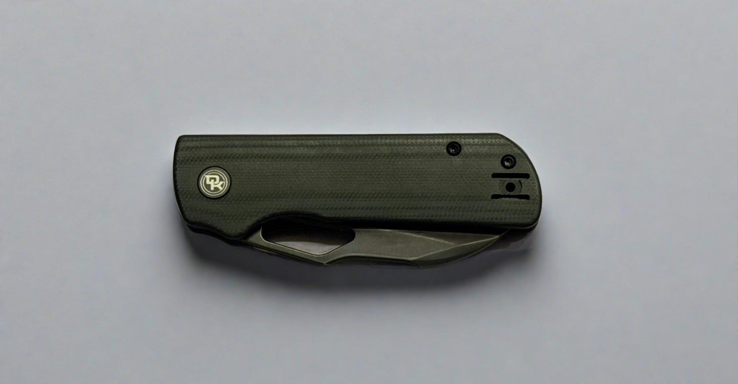 Divo Knives-Divo Knives Pony Stout - Black G10 - Black Stonewashed 14C28N Blade - Brand New-3-Urban Cutlery