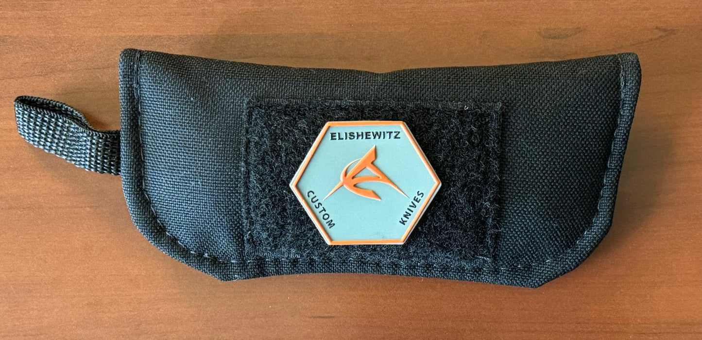 Elishewitz Custom Knives-Elishewitz Custom Knives EK Commando folder - Antique finish blade - Carbon fiber scales - Liner lock-11-Urban Cutlery
