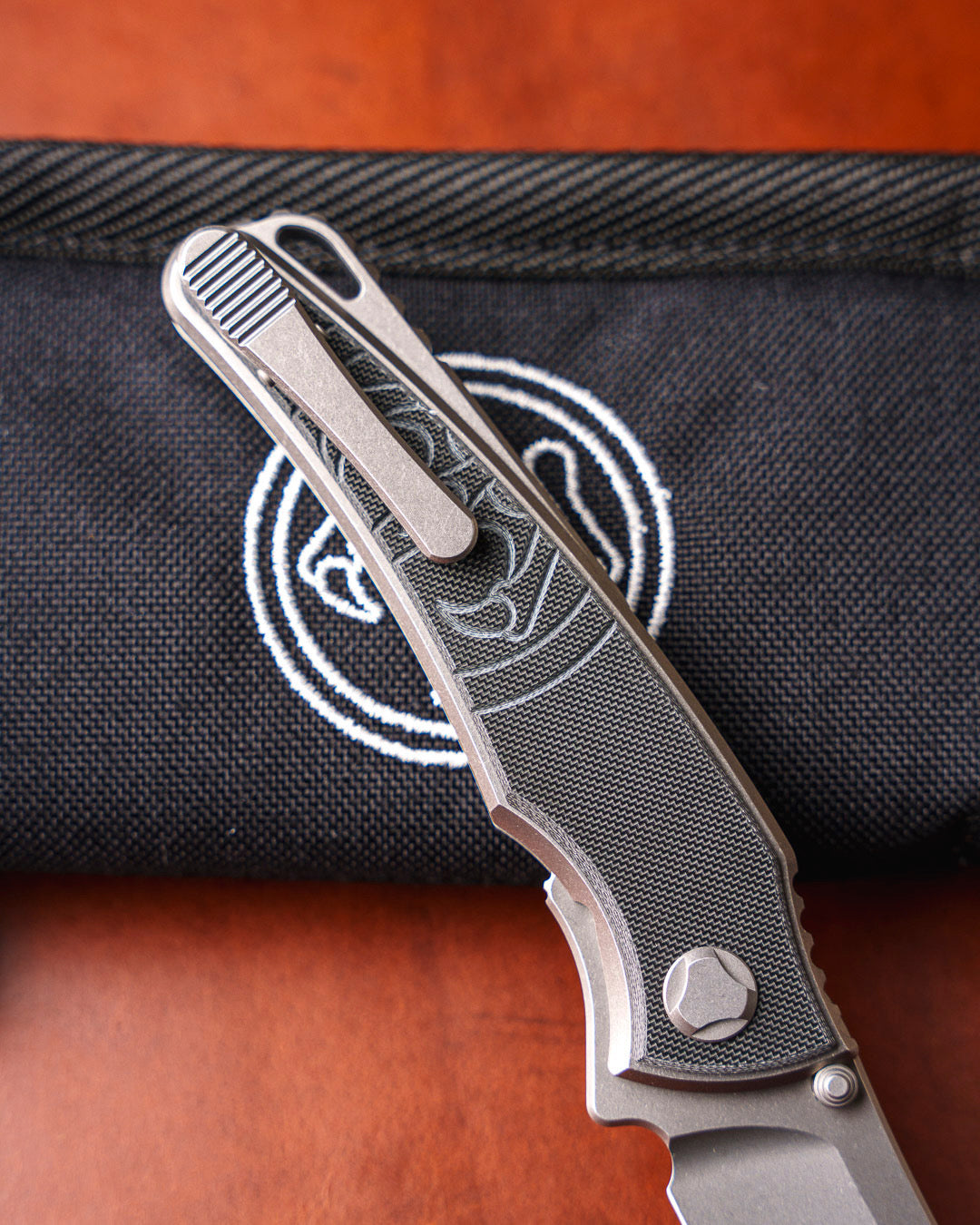 Hawk Knives-Hawk Knives Talon - Black G10 Handle Inlay - Brightwashed M390 Blade-4-Urban Cutlery