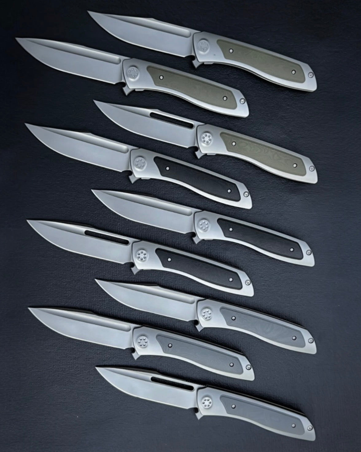 Sharp by Design T10 – Marble G10 Inlay Handles - Coming Soon