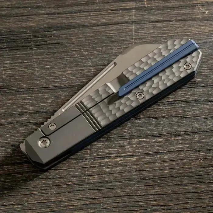 Jack Wolf Knives-Jack Wolf Knives - AFTER HOURS JACK - TITANIUM JIGGED HAND SATIN-4-Urban Cutlery