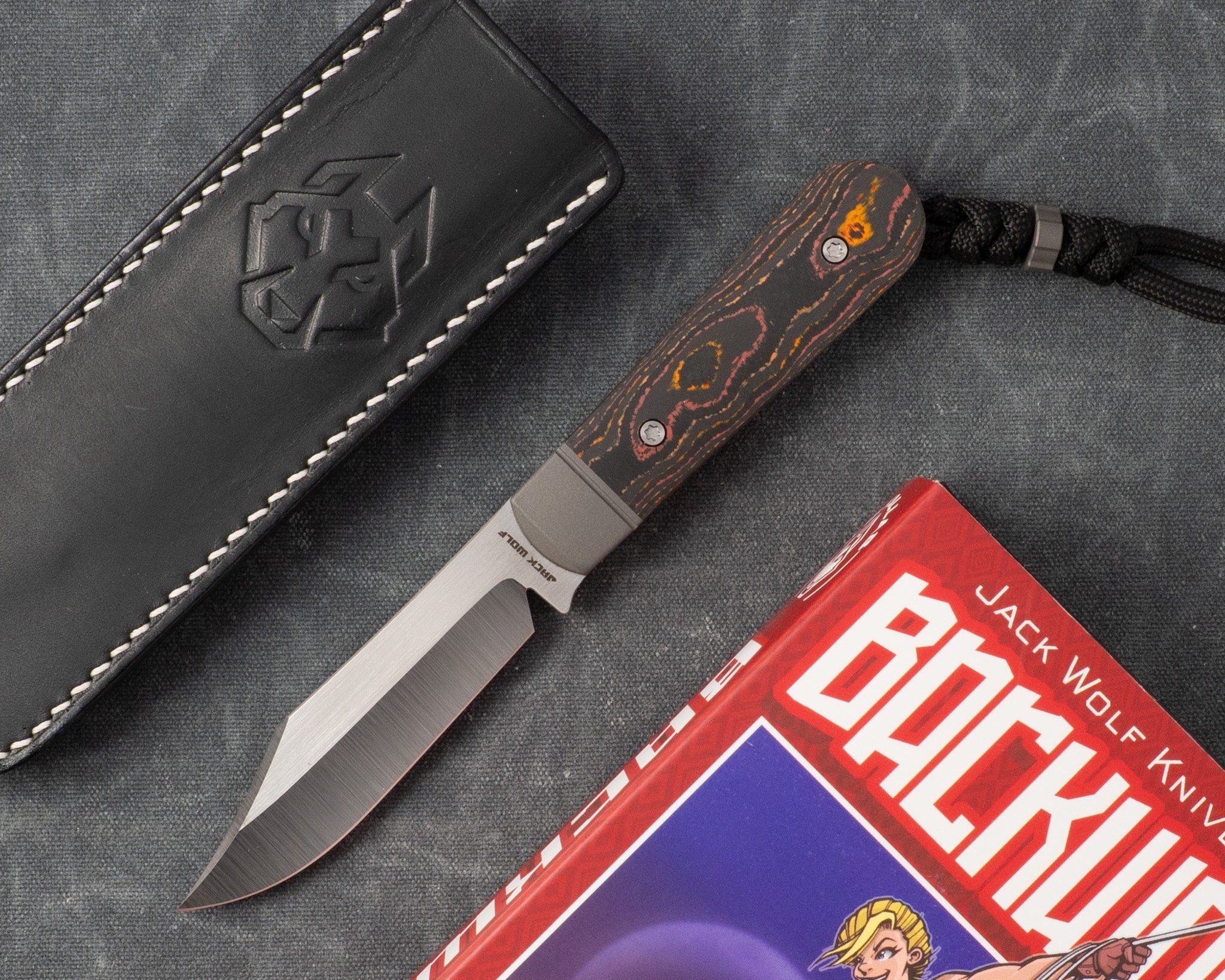 Jack Wolf Knives - BACKWOODS FIXedc Jack Wolf Knives Urban Cutlery