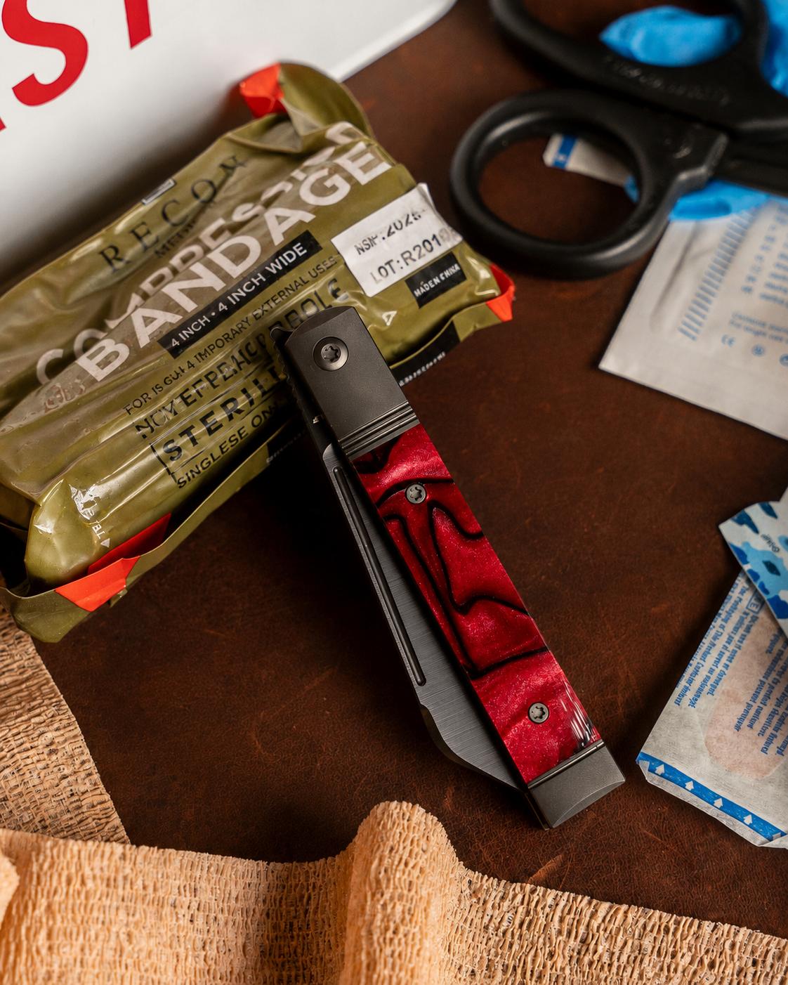 Jack Wolf Knives-Jack Wolf Knives - FEELBETTER JACK - KIRINITE TRUE BLOOD-1-Urban Cutlery