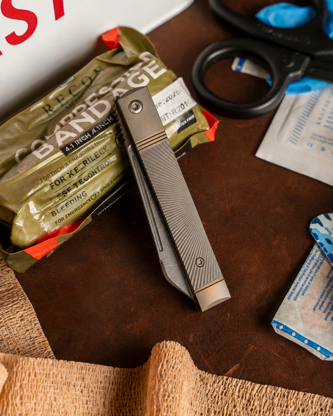 Jack Wolf Knives-Jack Wolf Knives - FEELBETTER JACK - TITANIUM STARBURST-1-Urban Cutlery