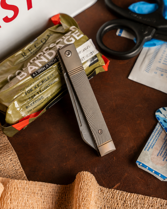 Jack Wolf Knives-Jack Wolf Knives - FEELBETTER JACK - TITANIUM STARBURST-1-Urban Cutlery