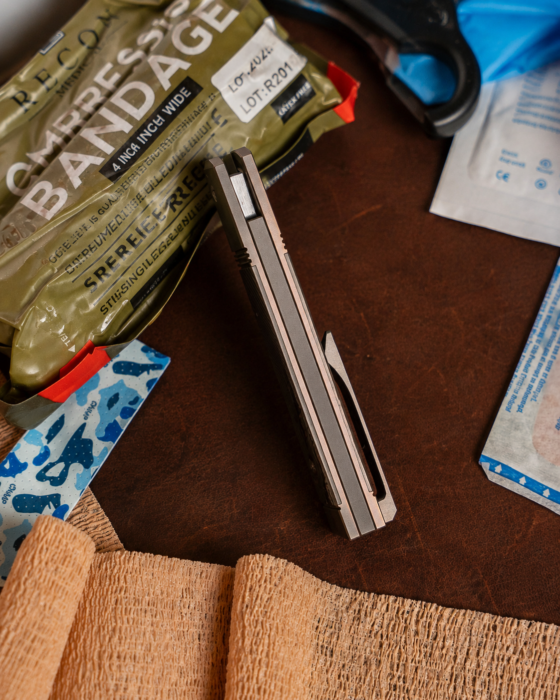 Jack Wolf Knives-Jack Wolf Knives - FEELBETTER JACK - TITANIUM STARBURST-3-Urban Cutlery