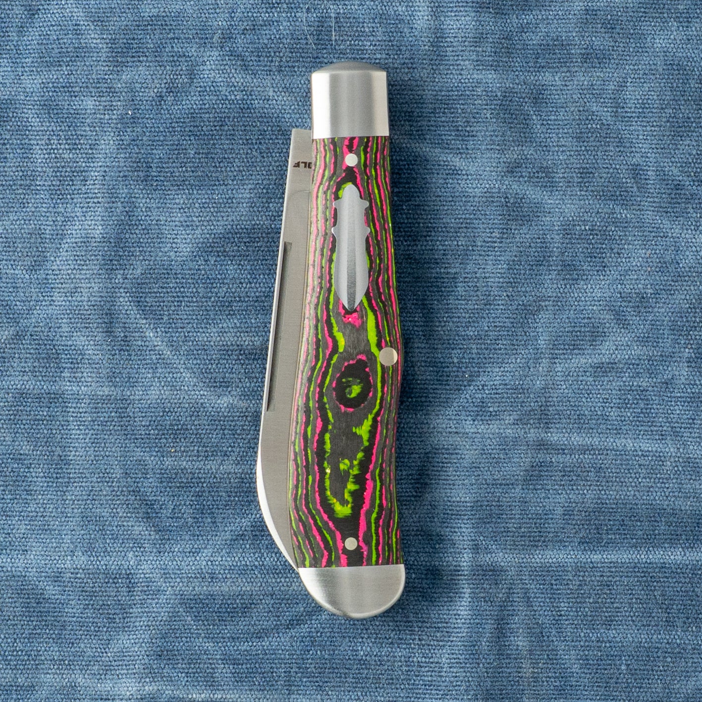 Jack Wolf Knives-Jack Wolf Knives GATEWAY EUREKA - CAMOCARBON WATERMELON SUGAR-6-Urban Cutlery