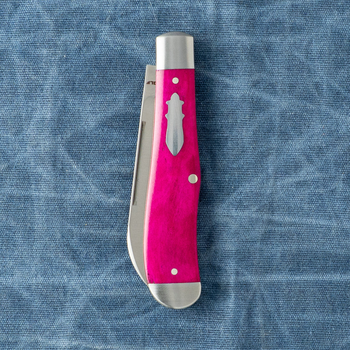 Jack Wolf Knives-Jack Wolf Knives GATEWAY EUREKA - SMOOTH PURPLE BONE-6-Urban Cutlery
