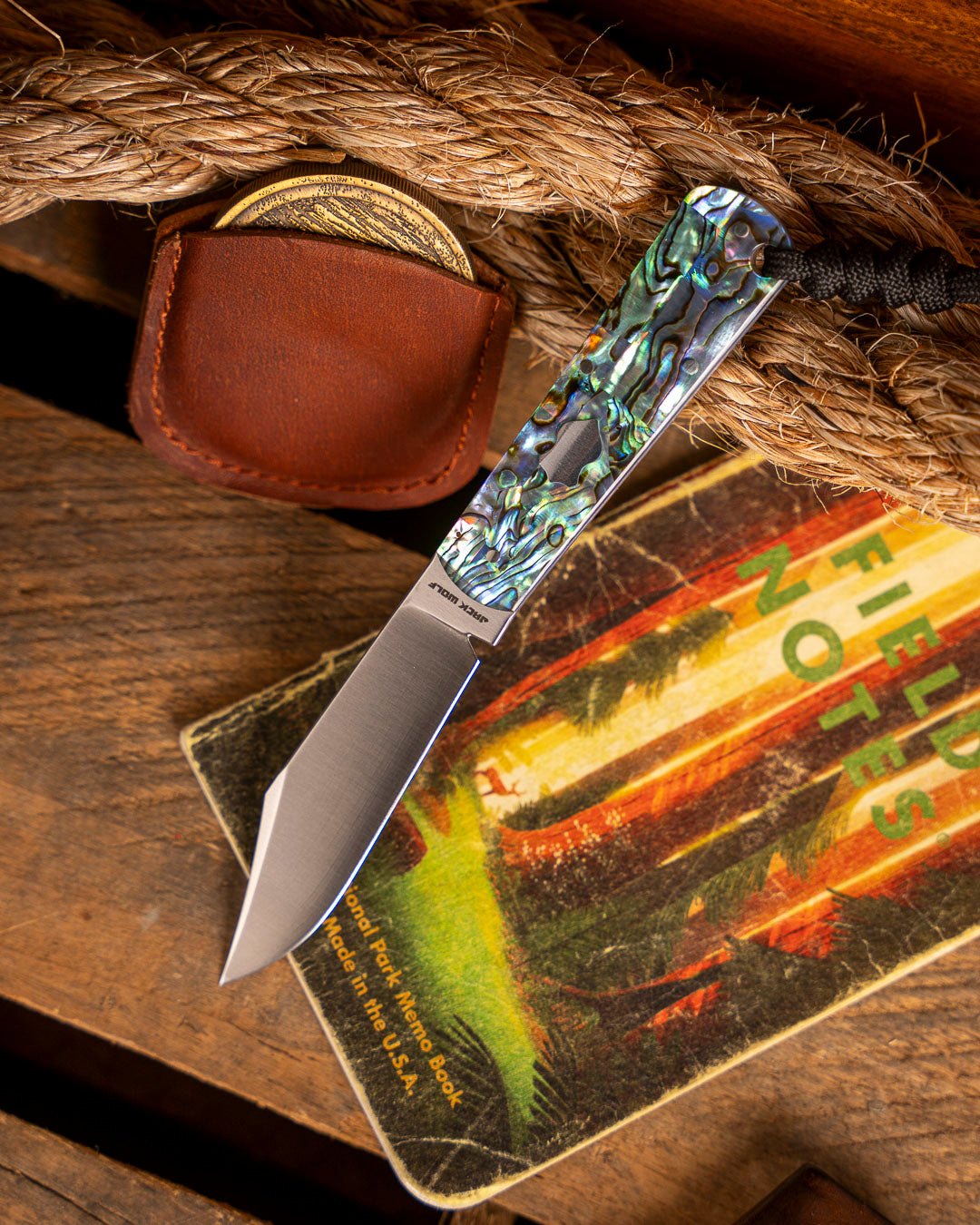 Jack Wolf Knives-Jack Wolf Knives GATEWAY FIXedc - ABALONE-2-Urban Cutlery