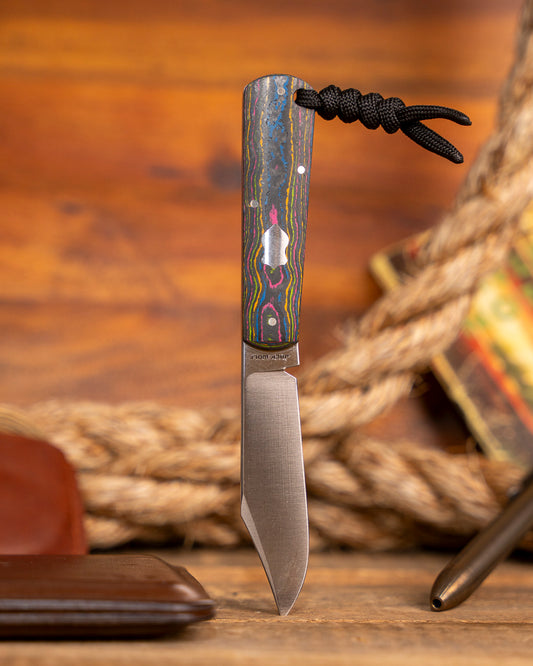Jack Wolf Knives-Jack Wolf Knives GATEWAY FIXedc - CAMOCARBON 80s-1-Urban Cutlery
