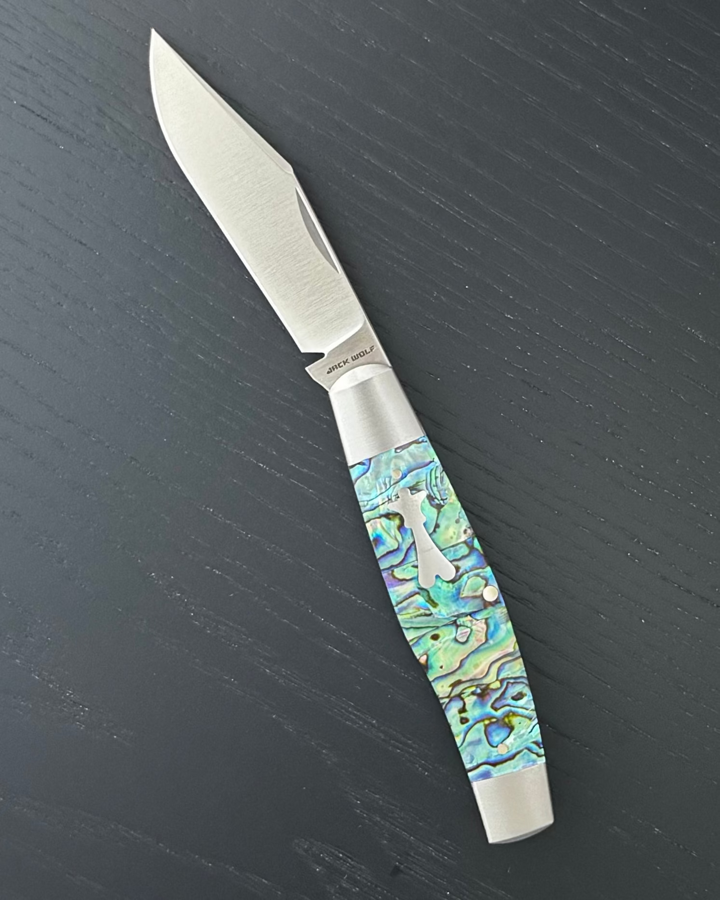 Jack Wolf Knives-Jack Wolf Knives GATEWAY STOCKMAN - ABALONE - Available 7/17 @ 2PM EST! (Copy)-1-Urban Cutlery
