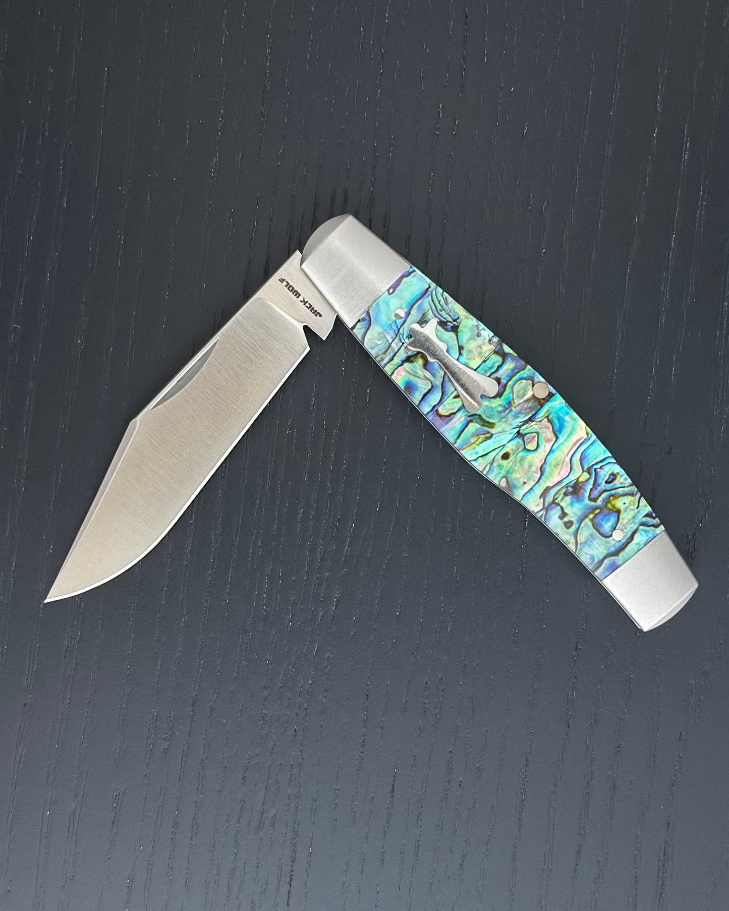 Jack Wolf Knives-Jack Wolf Knives GATEWAY STOCKMAN - ABALONE - Available 7/17 @ 2PM EST! (Copy)-4-Urban Cutlery