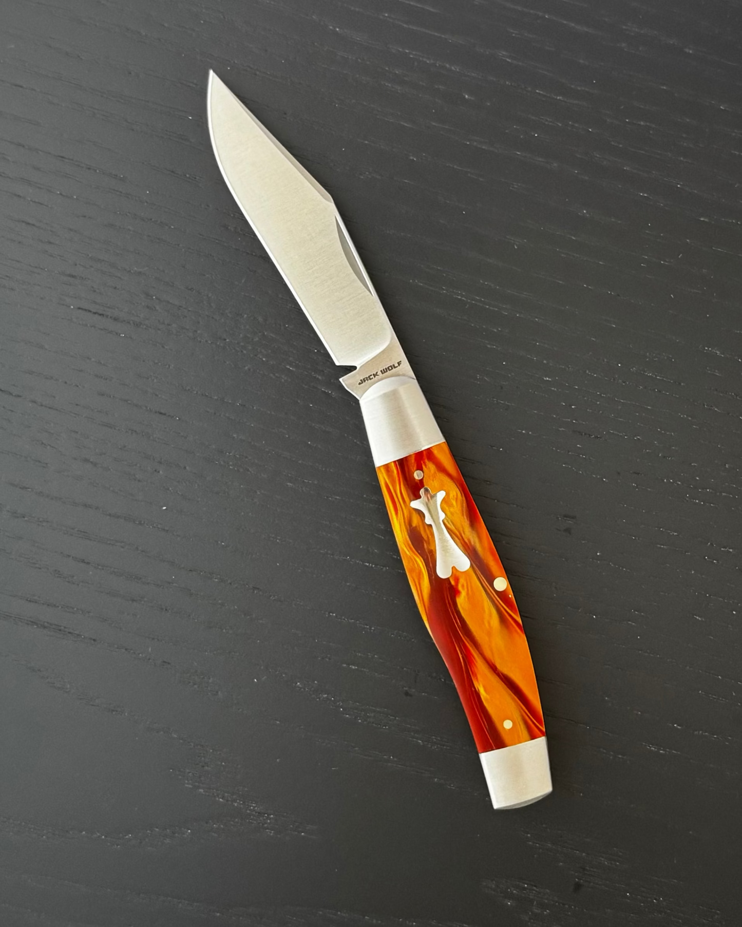 Jack Wolf Knives-Jack Wolf Knives GATEWAY STOCKMAN - KIRINITE ROOT BEER-1-Urban Cutlery