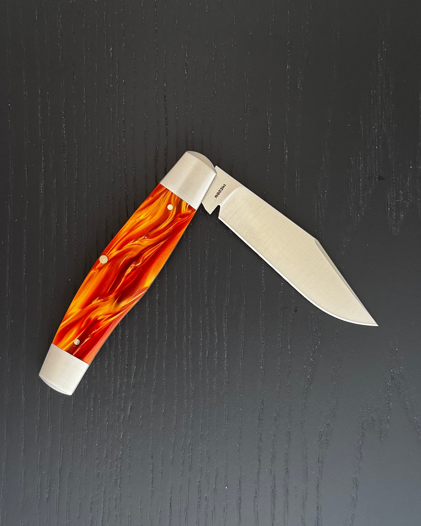 Jack Wolf Knives-Jack Wolf Knives GATEWAY STOCKMAN - KIRINITE ROOT BEER-4-Urban Cutlery