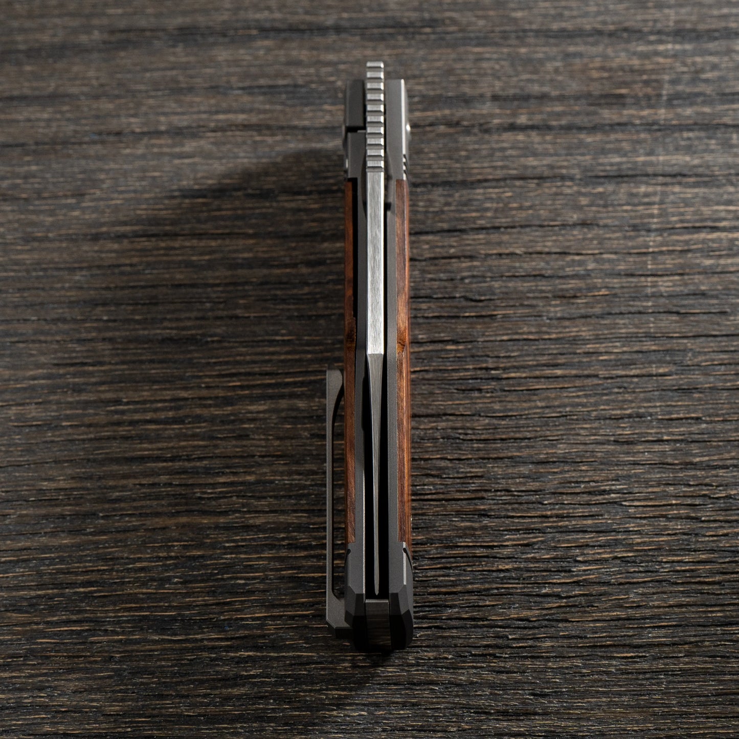 Jack Wolf Knives-Jack Wolf Knives - GUNSLINGER JACK - IRONWOOD HAND SATIN-4-Urban Cutlery