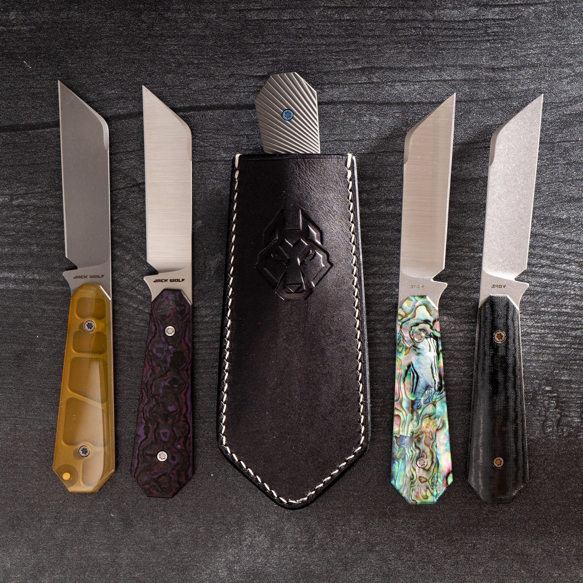 Jack Wolf Knives-Jack Wolf Knives - MIDNIGHT FIXedc - Available 6/14 @ 2PM EST!-4-Urban Cutlery