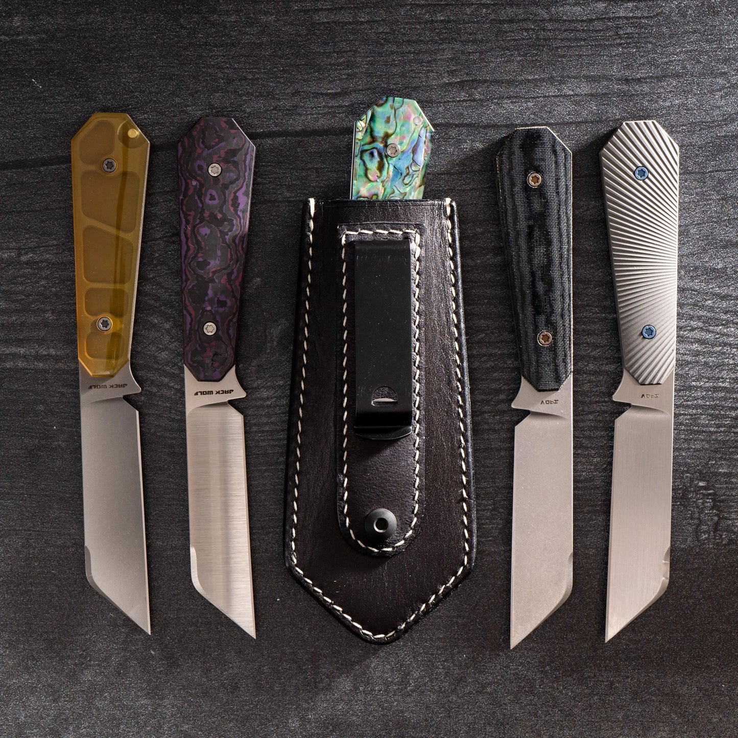 Jack Wolf Knives-Jack Wolf Knives - MIDNIGHT FIXedc - Available 6/14 @ 2PM EST!-5-Urban Cutlery