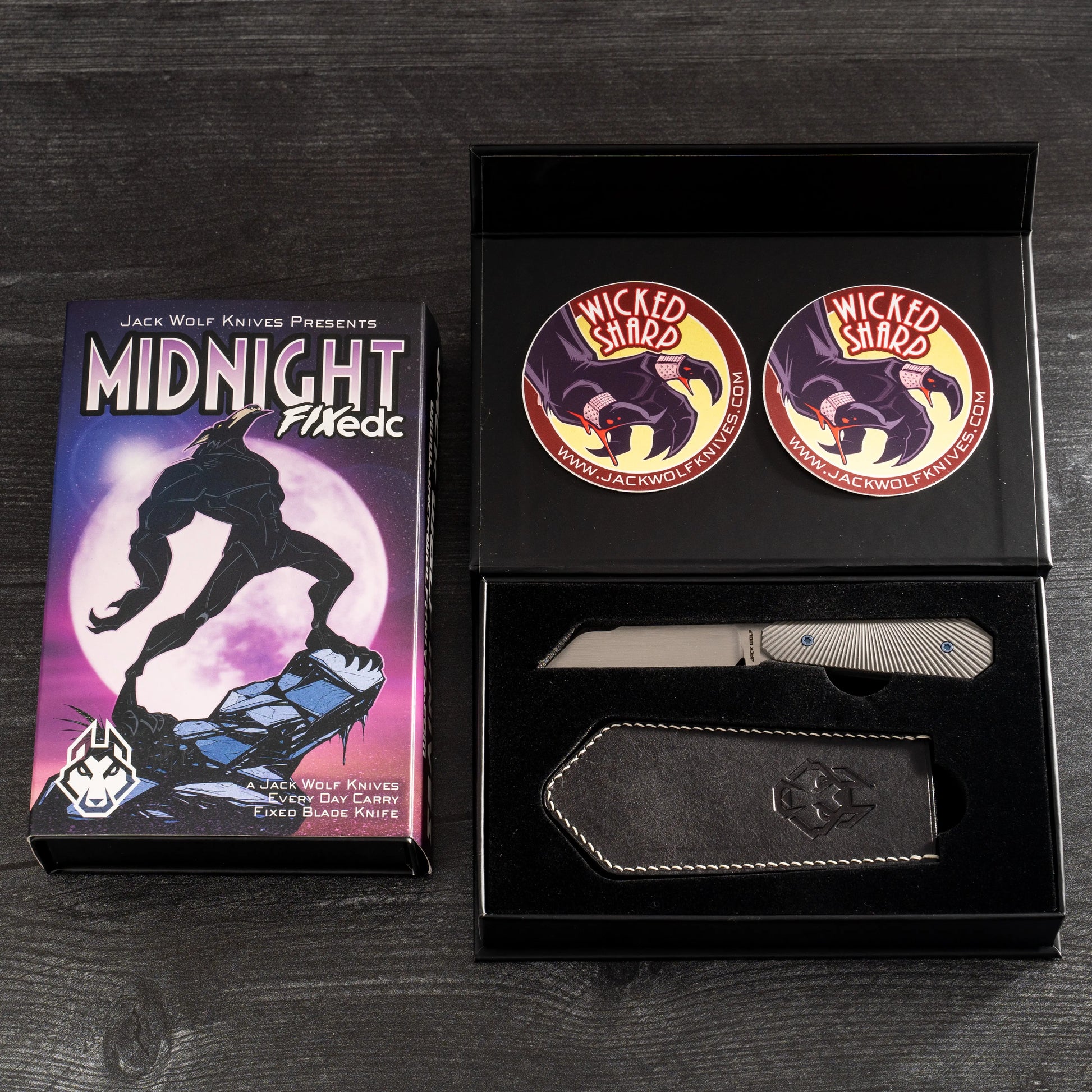 Jack Wolf Knives-Jack Wolf Knives - MIDNIGHT FIXedc - Available 6/14 @ 2PM EST!-7-Urban Cutlery