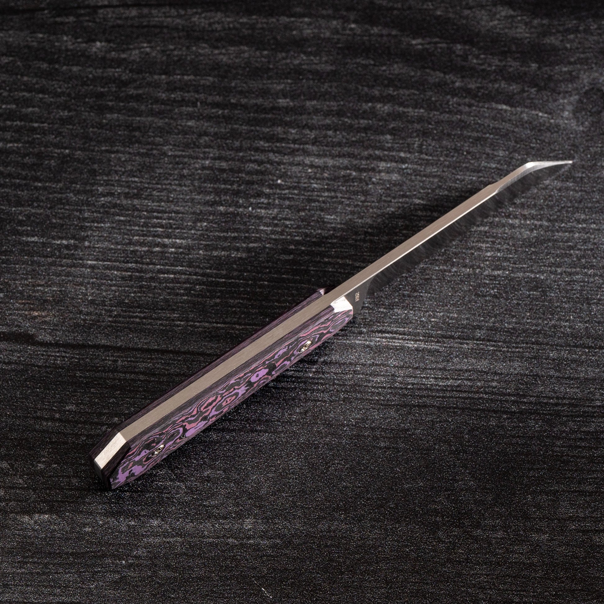 Jack Wolf Knives-Jack Wolf Knives - MIDNIGHT FIXedc - FAT CARBON PURPLE HAZE-3-Urban Cutlery