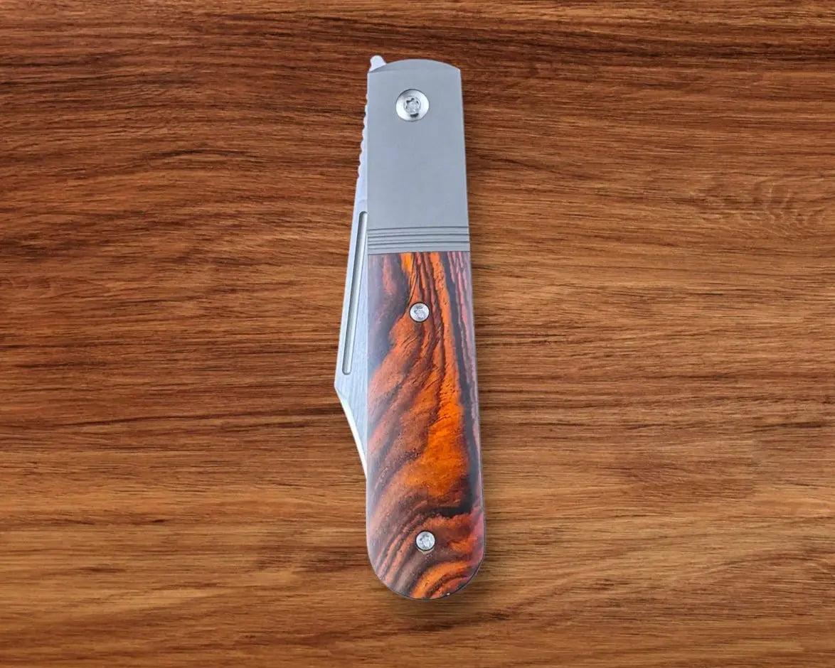 Jack Wolf Knives-Jack Wolf Knives - PRIMO JACK - ROSEWOOD HAND SATIN-4-Urban Cutlery