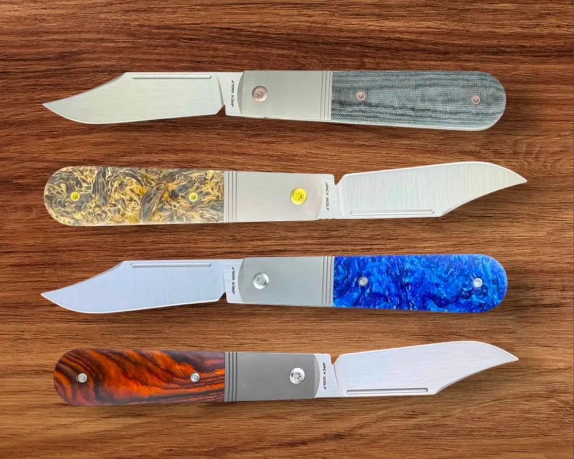Jack Wolf Knives-Jack Wolf Knives - PRIMO JACK - ROSEWOOD HAND SATIN-6-Urban Cutlery