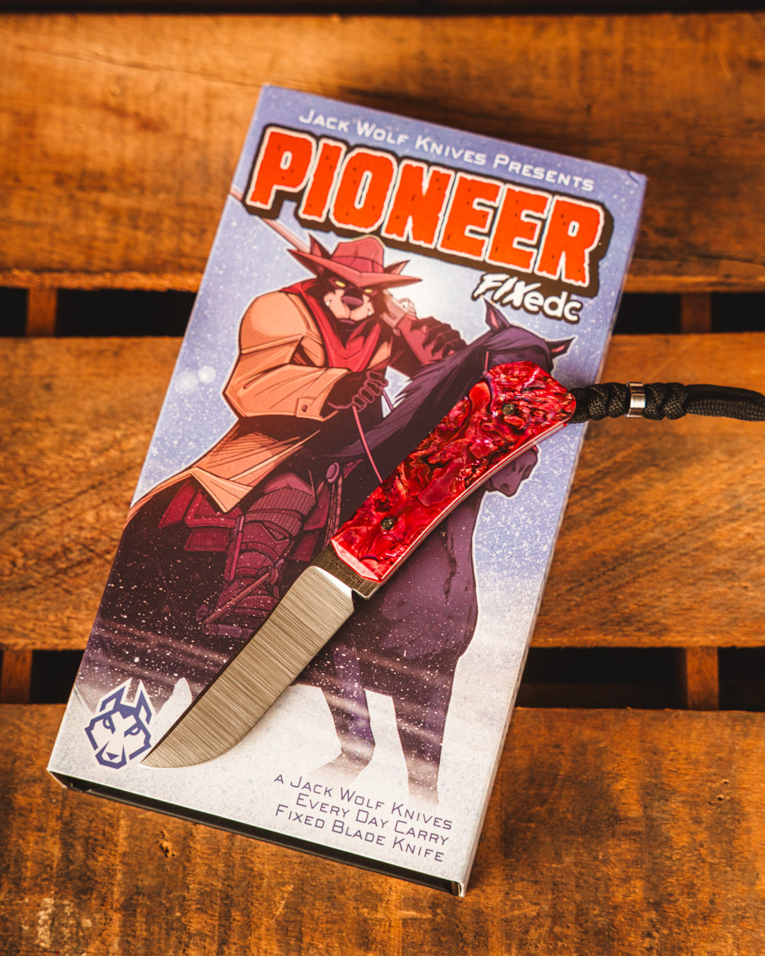 Jack Wolf Knives-Jack Wolf Knives - Pioneer FIXedc-21-Urban Cutlery