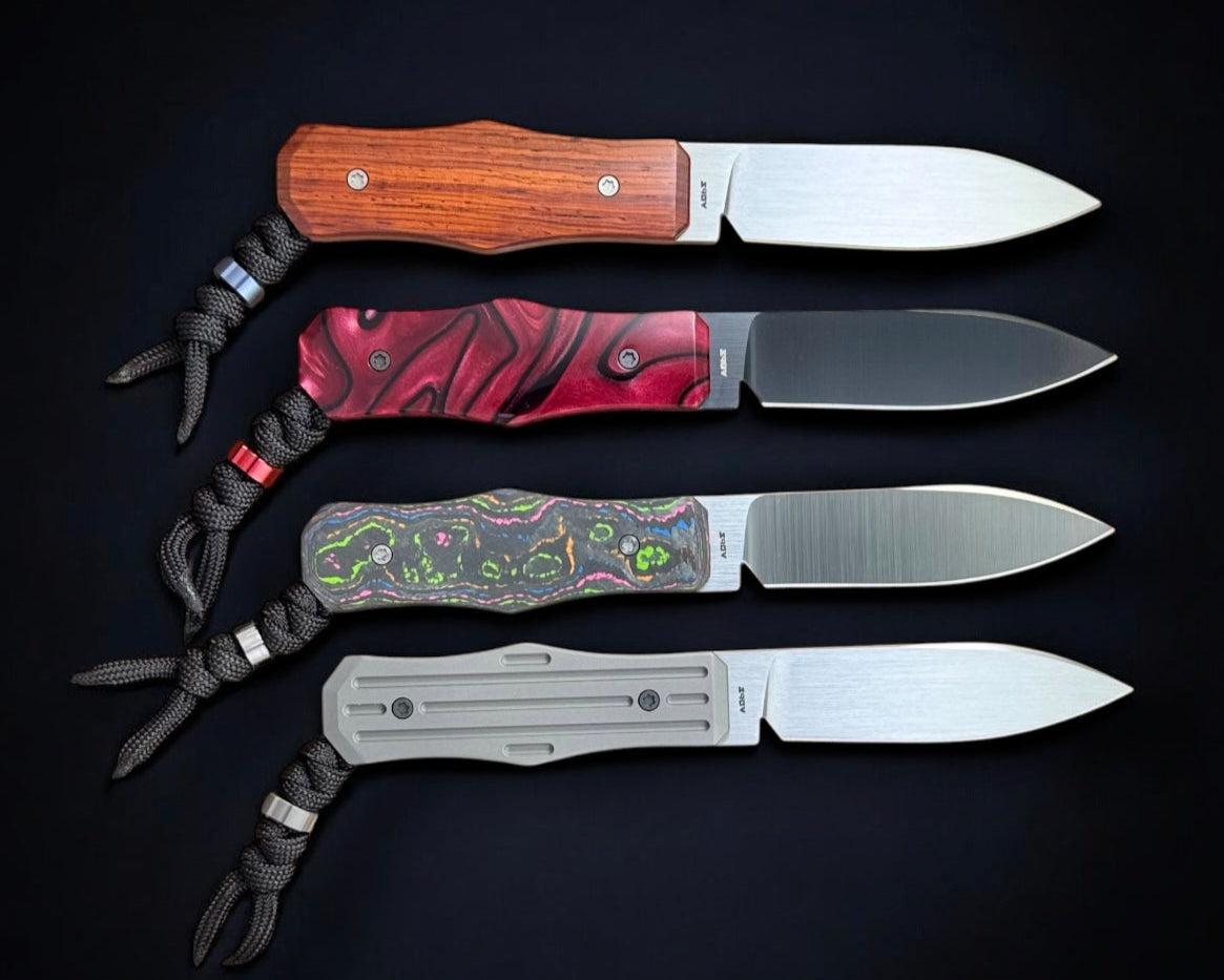 Jack Wolf Knives-Jack Wolf Knives - Vampire FIXedc - w/ FREE Flask-3-Urban Cutlery