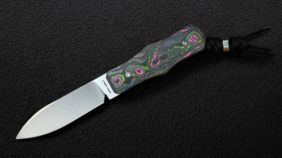 Jack Wolf Knives-Jack Wolf Knives - Vampire FIXedc - w/ FREE Flask-4-Urban Cutlery