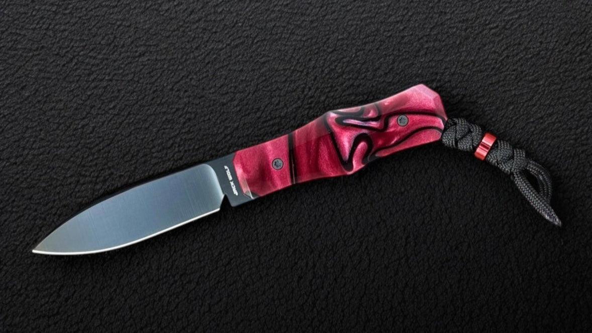 Jack Wolf Knives-Jack Wolf Knives - Vampire FIXedc - w/ FREE Flask-6-Urban Cutlery