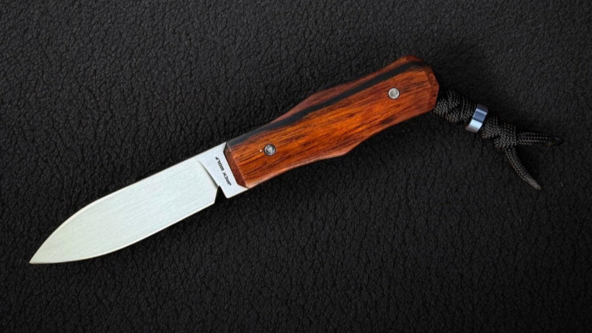 Jack Wolf Knives-Jack Wolf Knives - Vampire FIXedc - w/ FREE Flask-8-Urban Cutlery