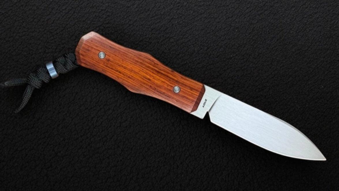 Jack Wolf Knives-Jack Wolf Knives - Vampire FIXedc - w/ FREE Flask-9-Urban Cutlery