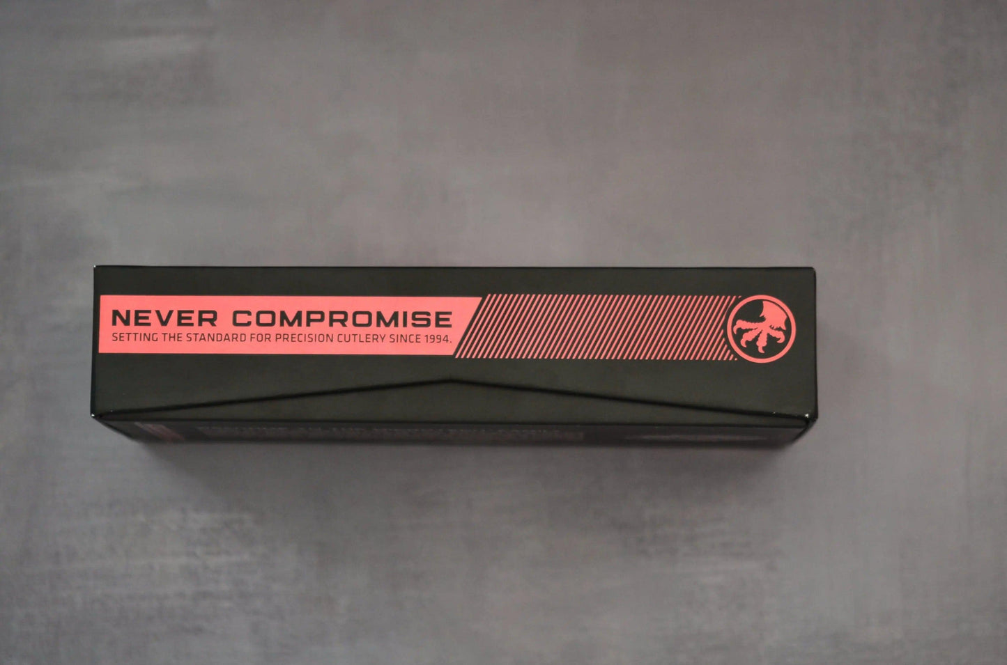 Microtech-Microtech Hera II Mini 1701M-10 Bayonet Stonewash Blade, Black Handle - Brand New-8-Urban Cutlery