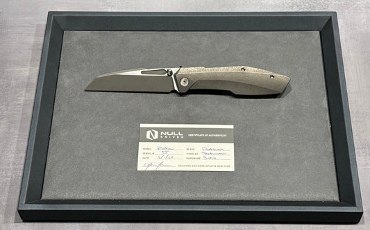 Null Knives-Null Knives Raikou - Staticwashed - Brand New-1-Urban Cutlery