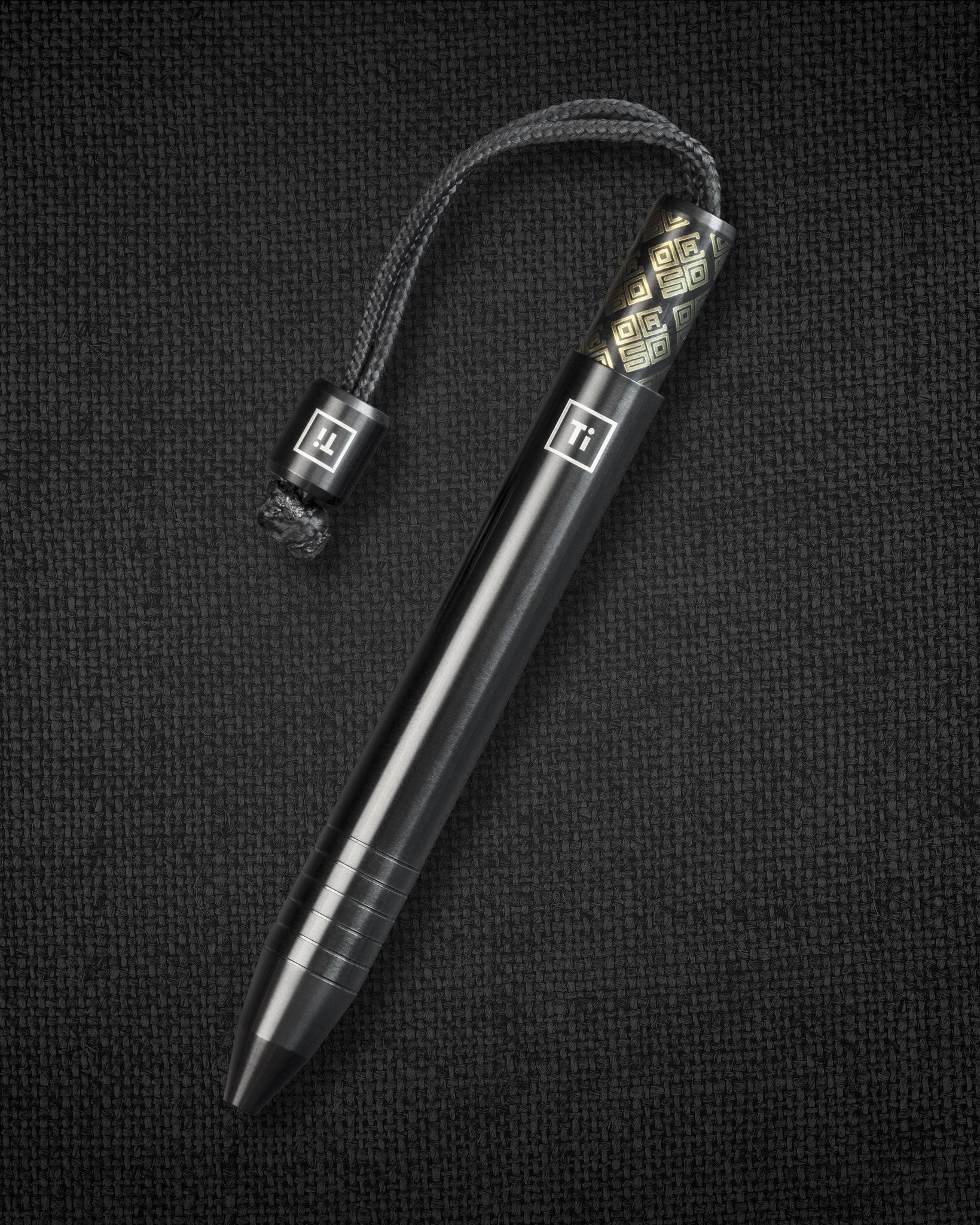 Ocaso Knives-Ocaso Titanium Mini Pen - Black DLC Titanium-1-Urban Cutlery