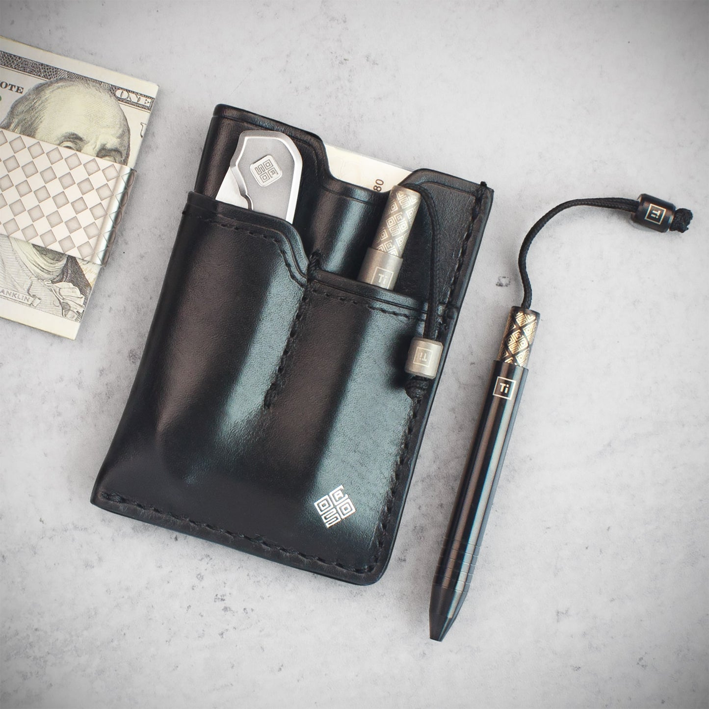 Ocaso Knives-Ocaso Titanium Mini Pen - Black DLC Titanium-5-Urban Cutlery