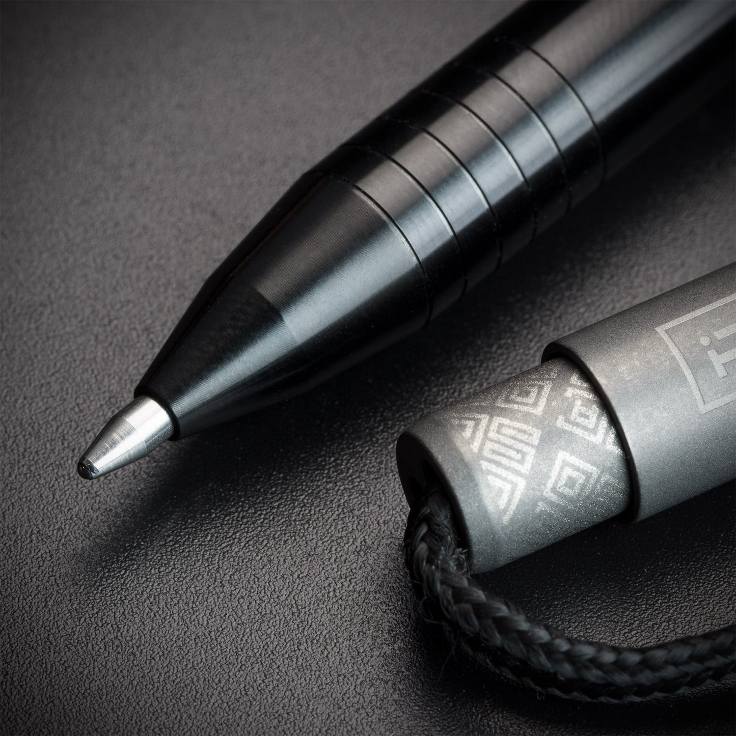 Ocaso Knives-Ocaso Titanium Mini Pen - Black DLC Titanium-6-Urban Cutlery