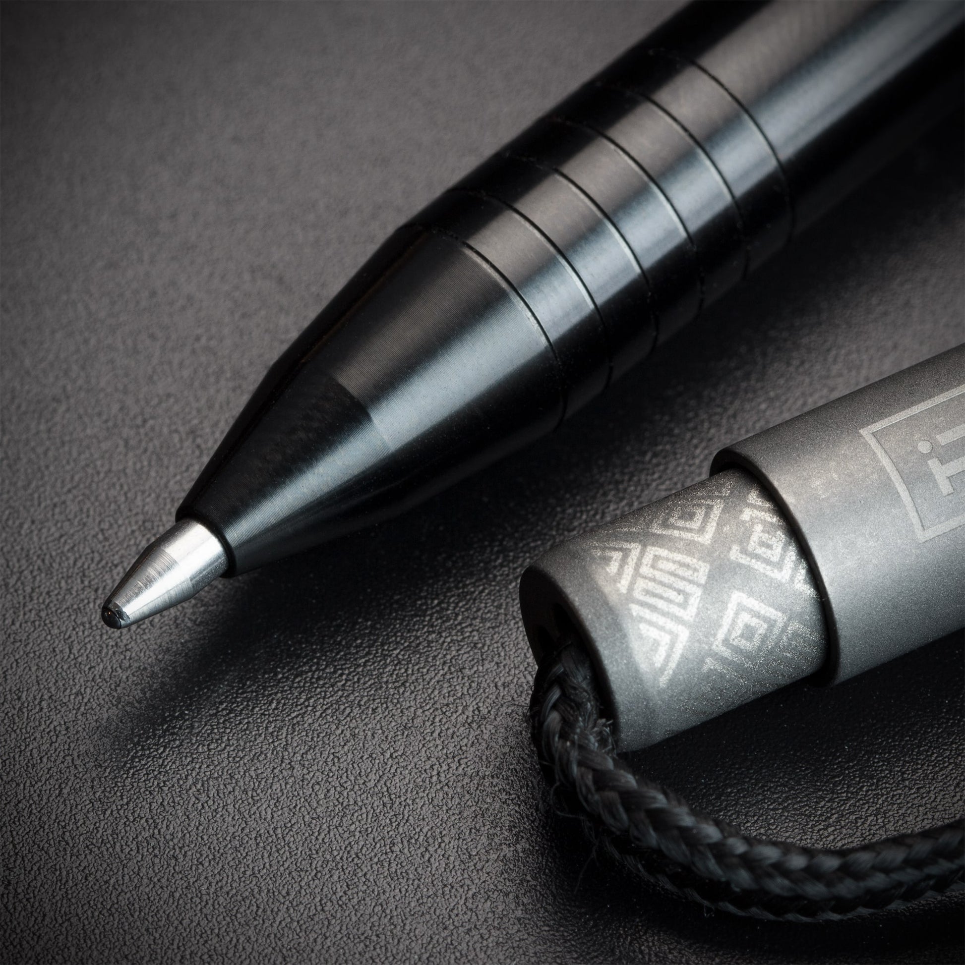 Ocaso Knives-Ocaso Titanium Mini Pen - Black DLC Titanium-6-Urban Cutlery