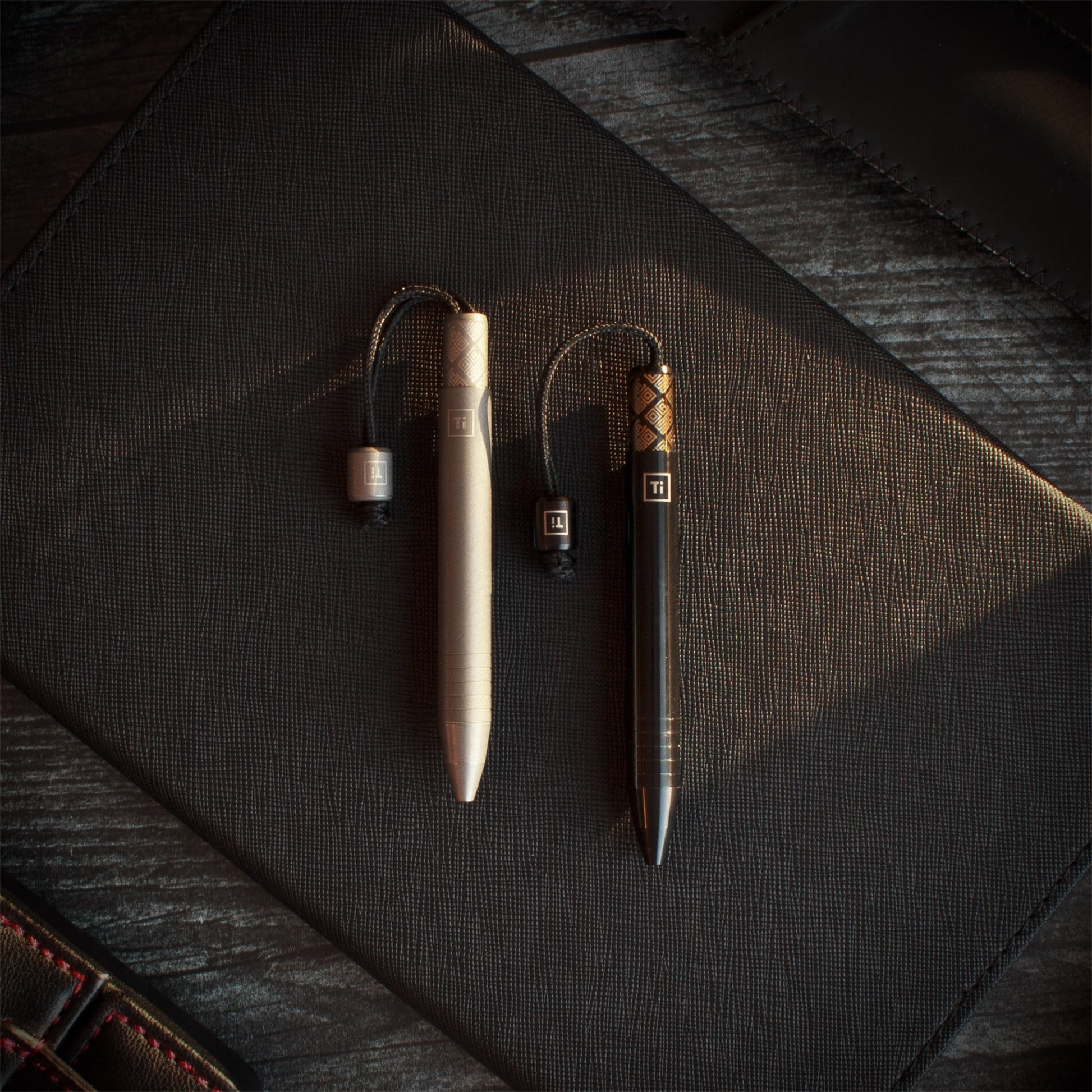 Ocaso Knives-Ocaso Titanium Mini Pen - Stonewash Titanium-5-Urban Cutlery